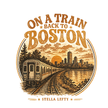 Back To Boston print-ready artwork design