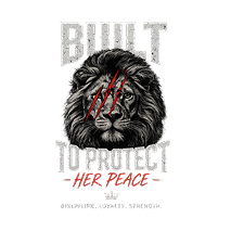 Built To Protect print-ready artwork design