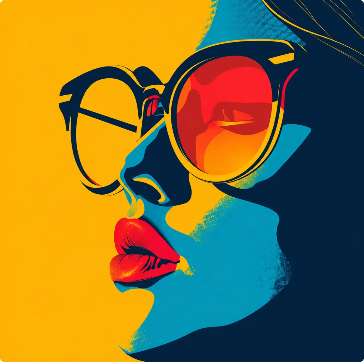 Pop Art print-on-demand artwork design