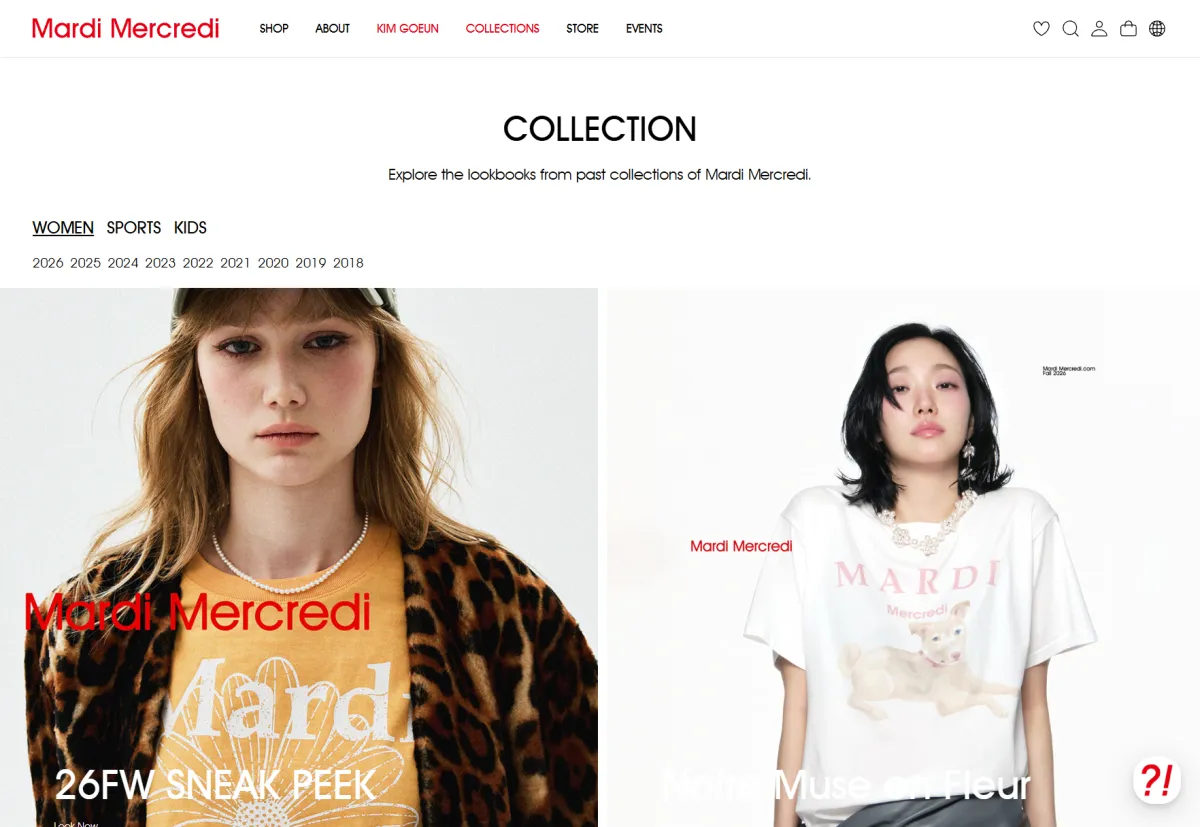 Mardi Mercredi storefront screenshot 2